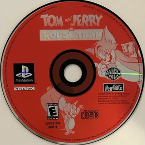 Tom and Jerry in House Trap (PlayStation, PS1) NUR DISC | OHNE TRACKING | M740 - Bild 1 von 1