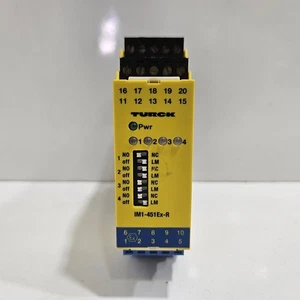 TURCK IM1-451EX-R Amplifier, Isolating Switching, 4 Channel, 20-250VAC/20-125VDC - Foto 1 di 3