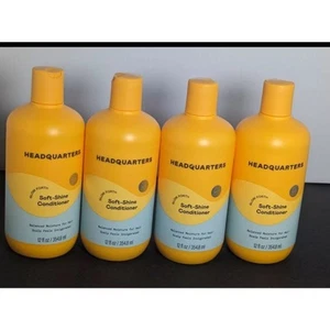 Menge 4 Headquarters Soft-Shine Conditioner ausgewogene Kopfhaut & Haar je 12 Oz - Bild 1 von 2