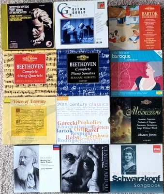 Classical Music CD Box Sets X 12 Job Lot Bundle - Image 1 of 3
