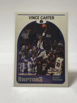 1999-00 Skybox NBA Hoops Vince Carter #49 Hoopla Parallel, Toronto Raptors  - Image 1 of 2