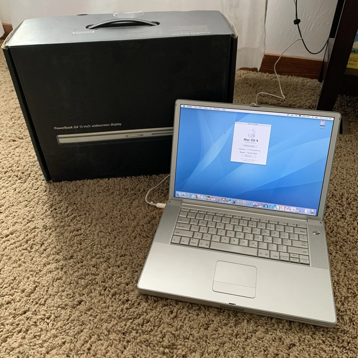 MacBook本体 PowerBook G4 12inch Z0BB07BF3(M9691J/A) PowerBook G4