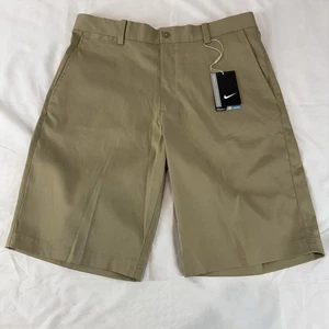 Neu mit Etikett Herren Nike Golf Dri Fit Shorts Größe 32 Khaki Neu - Bild 1 von 6
