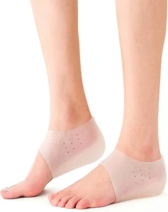 Protectores de Talón Aumento de Altura Plantilla Silicona Elevación Invisible Blanco  - Imagen 1 de 6
