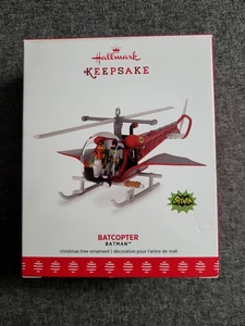 Hallmark Keepsake Ornament Batman Batcopter Robin DC Comics Classic TV Series - Picture 1 of 2