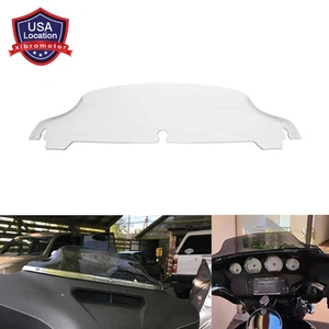 4.5" Clear Motorcycle Windshield Screen For Harley Touring Street Glide 14-22 - Picture 1 of 10