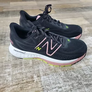 New Balance Fresh Foam X 880v13 Womens Shoes Sz 9 Black Pink Moon Sneakers - Picture 1 of 10