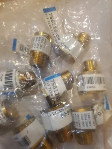 (10-Pieces) 1/4"MIP x 1/4" FIP Brass 90° Street Elbow New/Unused - Picture 1 of 3