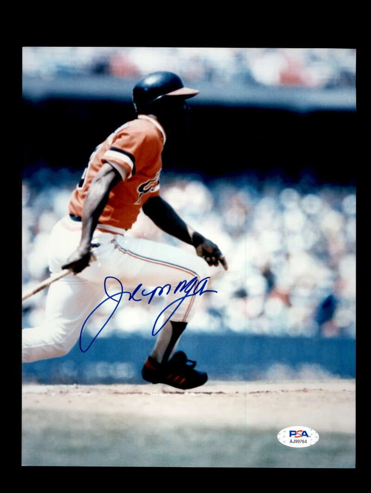 Joe Morgan PSA DNA Signed 8x10 Photo Giants Autograph - Image 1 of 3