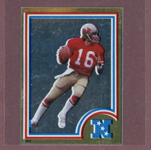 1983 Topps Stickers #265 Joe Montana (49ers) - Picture 1 of 1