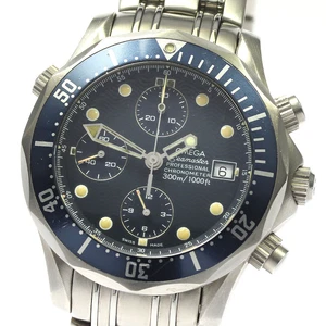 OMEGA Seamaster300 2298.80 Chronograph Navy Dial Automatic Men's Watch_782242 - Picture 1 of 7