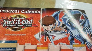 Yu-Gi-Oh PROMOTIONAL 2020/2021 CALENDAR POSTER LARGE SIZE - Picture 1 of 4