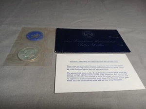 Dollaro argento 40% Eisenhower 1971 non circolato - Foto 1 di 4
