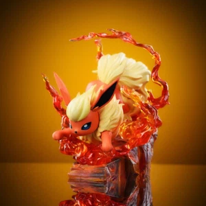 Digital Studio Flareon Resin Statue In Stock H13cm Collection - Foto 1 di 3