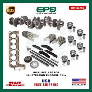 BMW N57D30 X3 X4 X5 X6 (4 WEB) FORGED CRANKSHAFT & ENGINE REBUILD KIT 3.0 DIESEL - Picture 1 of 1