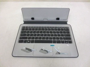 HP Elite x2 1011 G1 Tablet Travel Keyboard Docking Connector Black HP Folio Case - Picture 1 of 2