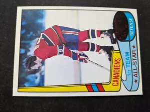 1980-81 Topps Hockey Card # 84 Larry Robinson AS (HOF) - Montreal Canadiens (NM) - Bild 1 von 3