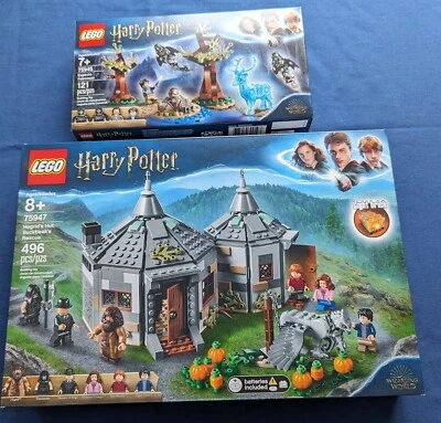 LEGO Harry Potter  75947 's Hut Hagrid Buckbeak rescue &Expecto Patronum 75945 - Image 1 of 3