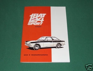 Uso e manutenzione FIAT 124 Sport Coupé - coupè prima serie - Foto 1 di 1
