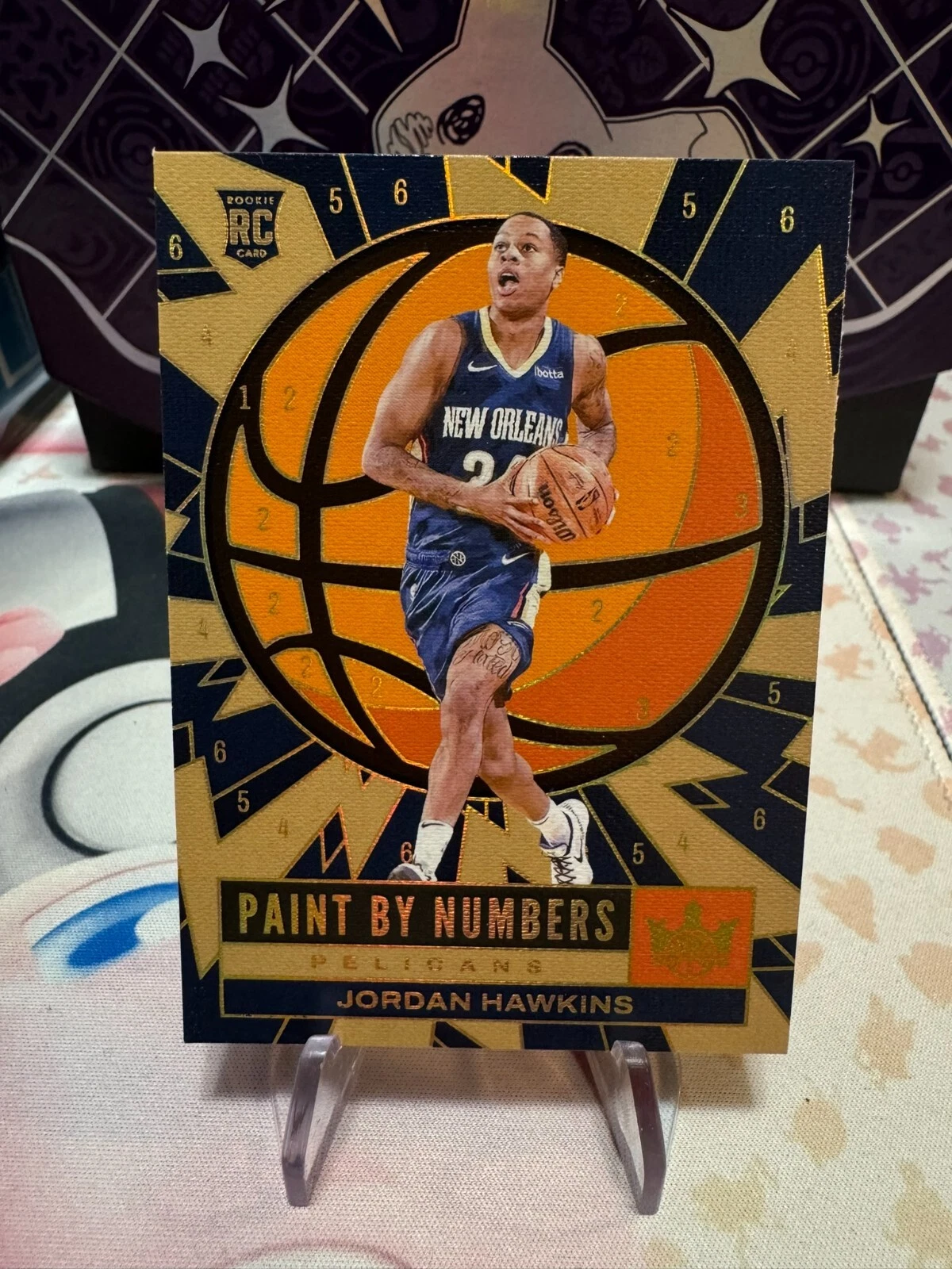 2023-24 Court Kings - RC Jordan Hawkins Paint By Numbers Case Hit #5 Pelicans