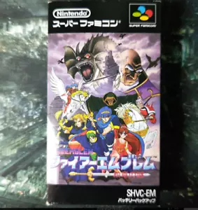 Fire Emblem Monshou no Nazo SNES Super Famicom 1994 Japanese version - Picture 1 of 15