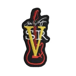 Stevie Ray Vaughan SRV Patch Iron On/Sew On Embroidered Backpack Jackets Band - Picture 1 of 2