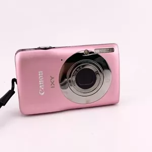 Canon IXY 200F PowerShot Digital Camera Pink Used Japan - Picture 1 of 3