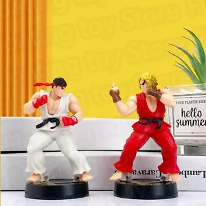 FIGURAS STREET FIGHTER KEN Y RYU NUEVAS , FIGURAS DE 9cm STREET FIGHTER - Foto 1 di 4