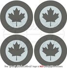 Kanada Kanadische Luftwaffe Flugzeug Lowvis Kokarde 50Mm Aufkleber X4 Stickers