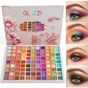 99 Colors Waterproof Glitter Eyeshadow Eye Shadow Pallete Lasting Makeup Kit Set - Picture 1 of 7