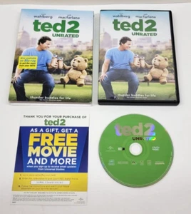 Ted 2 (DVD, 2015) w/ Slip Cover EUC - Tested - Picture 1 of 3