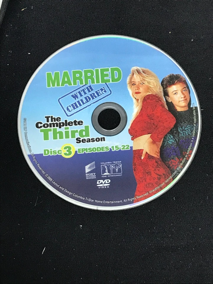 Married With Children -Season 3 - Disc 3 : DVD Disc Only-Replacement Disc - Image 1 of 1