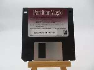 3,5" Diskette PARTITION MAGIC Version 2.0 für WIN 95 / DOS Windows - Bild 1 von 3