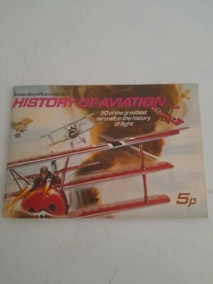 Brooke Bond Picture Cards, History of Aviation, Complete Set in Official Album - Image 1 of 4