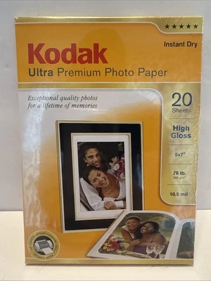 KODAK 5x7 Ultra Premium Glossy Photo Paper 25/Pack - Image 1 of 4
