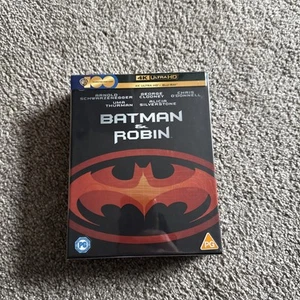 Batman & Robin Steelbook Ultimate Collector's Edition 4K UHD + Blu-ray New - Picture 1 of 2