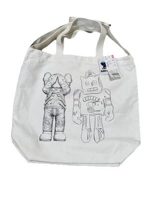 Bolso de Mano KAWS x Warhol Unisex 2 Vías Off-White Foto 1 de 3