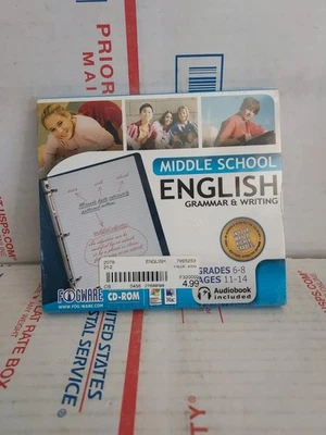 Middle School English: Grammar & Writing (Single User) for Windows/Mac - #163 - Image 1 of 2