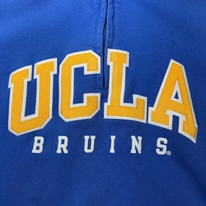 UCLA Bruins Sweatshirt Mens Medium Quarter Zip Pullover NCAA Gear for Sports - Picture 1 of 23