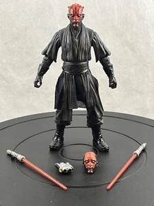 STAR WARS BLACK SERIES 2014 #2 ORANGE LINE DARTH MAUL C-001d 1:12 ACTION FIGURE - Picture 1 of 15