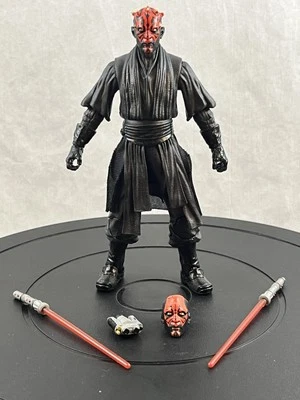 FIGURA DE ACCIÓN STAR WARS SERIE NEGRA 2014 #2 ORANGE LINE DARTH MAUL C-001d 1:12 Foto 1 de 4