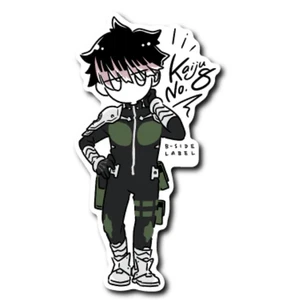 B - ETIQUETA LATERAL Pegatina Kaiju Nº8 Deformación "Gen Narumi " Japón NUEVO - Imagen 1 de 1