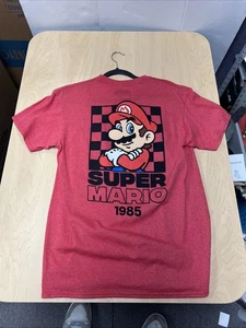 Super Mario T-Shirt Rot Herren Größe M - Bild 1 von 4