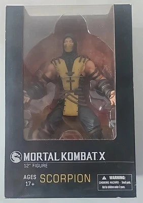 Figuras de acción Mezco 12 pulgadas Mortal Kombat X Scorpion con espada calavera linterna  Foto 1 de 4