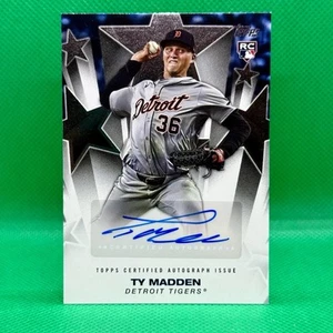 TY MADDEN 2025 TOPPS SERIE 2 #BSA2-TMA BASEBALL STARS AUTOGRAMM AUTO TIGERS RC - Bild 1 von 2