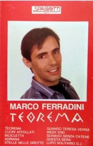 MARCO FERRADINI - THEOREM - MUSIC CASSETTA - MC ITALY 1984 - - Picture 1 of 5