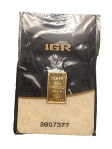 Turkey 2.5 gram 0.9999 Gold Bar IGR Original Sealed Istanbul Gold Refinery - Picture 1 of 2