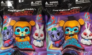 Five Nights At Freddys Sticker Squishme 2X Brand New In Package UNOPENED - Bild 1 von 4