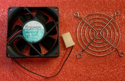 1 X Sunon KD1208PTB3-6   Fan 12V, 1.4W  2-PIN - Image 1 of 3