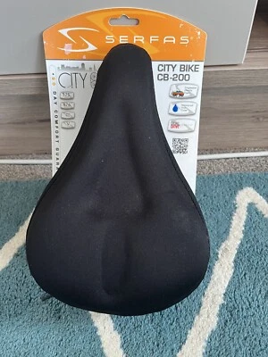 Serfas City Bike CB - 200 Bike Cycle Saddle New - Image 1 of 2